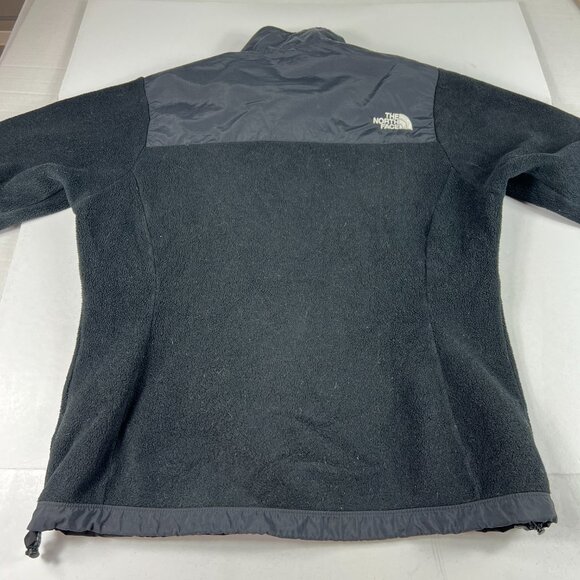 The North Face TNF Denali Jacket Women's Medium Black Polortec Full Zip Fleece - Picture 12 of 16